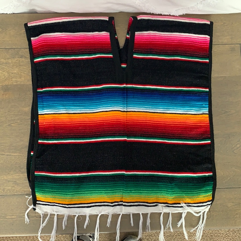Mexican sarape for toddler boys